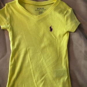 Girls polo tee